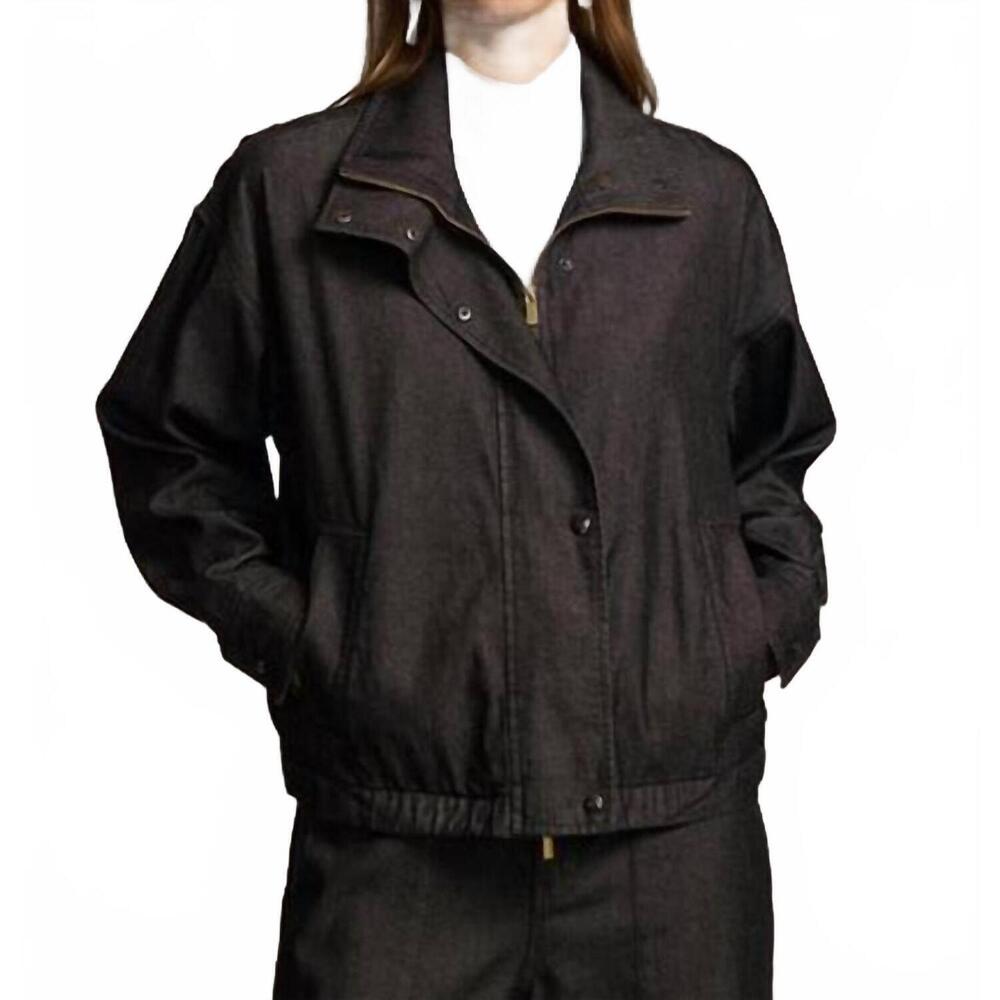 NEW HINSON WU women's louise jacket in black wash